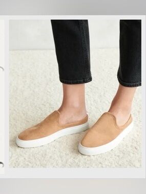 Jenni Kayne Suede Slider Open Back Sneaker Size 38